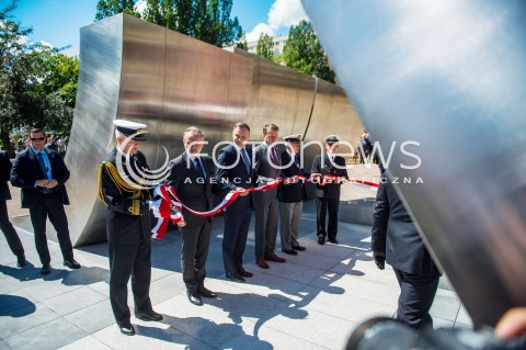 24.06.2018 GDYNIA<br />SWIETO MARYNARKI WOJENNEJ RP Z UDZIALEM PREZYDENTA ANDRZEJA DUDY <br />N/Z WOJCIECH SZCZUREK PREZYDENT RP ANDRZEJ DUDA MARIUSZ BLASZCZAK ODSLONIECIE POMNIKA POLSKI MORSKIEJ<br /> 