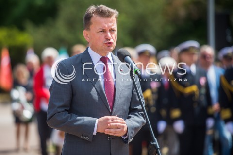  24.06.2018 GDYNIA<br />SWIETO MARYNARKI WOJENNEJ RP Z UDZIALEM PREZYDENTA ANDRZEJA DUDY <br />N/Z MARIUSZ BLASZCZAK PORTRET<br /> 