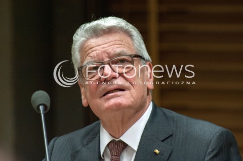  25.06.2018 WARSZAWA<br />KONFERENCJA NASZA EUROPA POKOJU I TOLERANCJI<br />N/Z JOACHIM GAUCK<br /> 