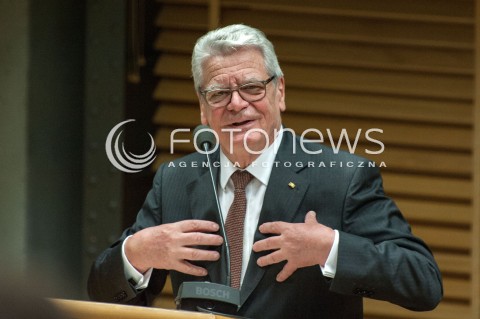  25.06.2018 WARSZAWA<br />KONFERENCJA NASZA EUROPA POKOJU I TOLERANCJI<br />N/Z JOACHIM GAUCK<br /> 