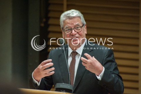  25.06.2018 WARSZAWA<br />KONFERENCJA NASZA EUROPA POKOJU I TOLERANCJI<br />N/Z JOACHIM GAUCK<br /> 