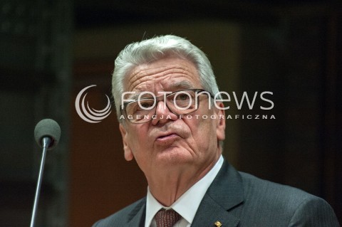  25.06.2018 WARSZAWA<br />KONFERENCJA NASZA EUROPA POKOJU I TOLERANCJI<br />N/Z JOACHIM GAUCK<br /> 