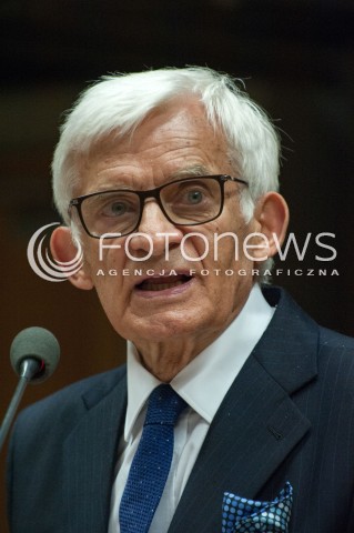  25.06.2018 WARSZAWA<br />KONFERENCJA NASZA EUROPA POKOJU I TOLERANCJI<br />N/Z JERZY BUZEK<br /> 