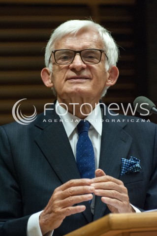  25.06.2018 WARSZAWA<br />KONFERENCJA NASZA EUROPA POKOJU I TOLERANCJI<br />N/Z JERZY BUZEK<br /> 