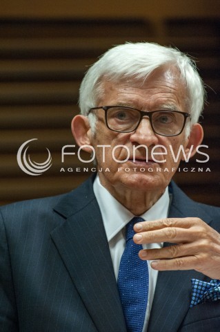  25.06.2018 WARSZAWA<br />KONFERENCJA NASZA EUROPA POKOJU I TOLERANCJI<br />N/Z JERZY BUZEK<br /> 