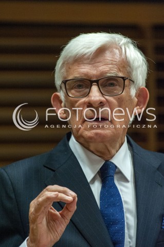  25.06.2018 WARSZAWA<br />KONFERENCJA NASZA EUROPA POKOJU I TOLERANCJI<br />N/Z JERZY BUZEK<br /> 