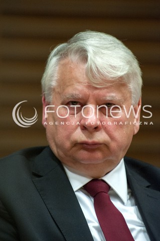  25.06.2018 WARSZAWA<br />KONFERENCJA NASZA EUROPA POKOJU I TOLERANCJI<br />N/Z BOGDAN BORUSEWICZ<br /> 