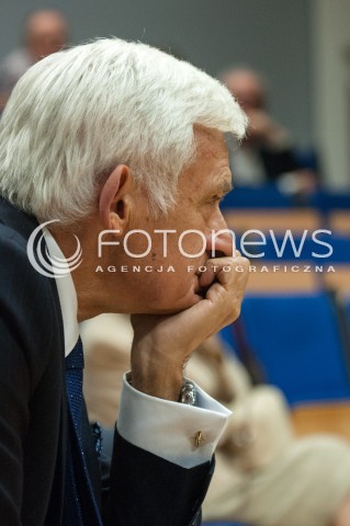  25.06.2018 WARSZAWA<br />KONFERENCJA NASZA EUROPA POKOJU I TOLERANCJI<br />N/Z JERZY BUZEK<br /> 