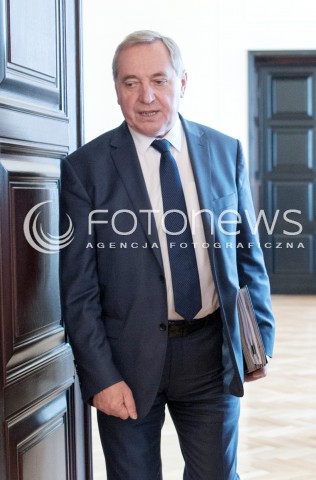  26.06.2018 WARSZAWA<br />POSIEDZENIE RADY MINISTROW<br />N/Z HENRYK KOWALCZYK<br /> 