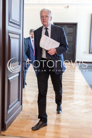  26.06.2018 WARSZAWA<br />POSIEDZENIE RADY MINISTROW<br />N/Z JAROSLAW GOWIN<br /> 
