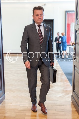  26.06.2018 WARSZAWA<br />POSIEDZENIE RADY MINISTROW<br />N/Z MARIUSZ BLASZCZAK<br /> 
