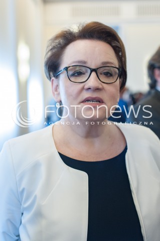  26.06.2018 WARSZAWA<br />POSIEDZENIE RADY MINISTROW<br />N/Z ANNA ZALEWSKA<br /> 