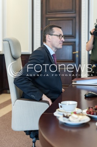  26.06.2018 WARSZAWA<br />POSIEDZENIE RADY MINISTROW<br />N/Z PREMIER MATEUSZ MORAWIECKI<br /> 