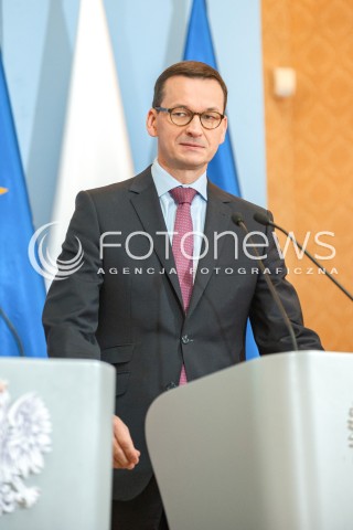  26.06.2018 WARSZAWA<br />KONFERENCJA ZMIANY LEGISLACYJNE W ZAKRESIE GOSPODAROWANIA ODPADAMI<br />N/Z PREMIER MATEUSZ MORAWIECKI<br /> 