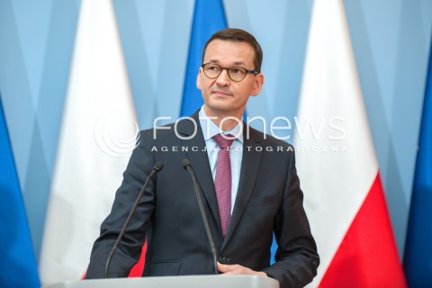  26.06.2018 WARSZAWA<br />KONFERENCJA ZMIANY LEGISLACYJNE W ZAKRESIE GOSPODAROWANIA ODPADAMI<br />N/Z PREMIER MATEUSZ MORAWIECKI<br /> 