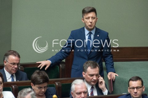  27.06.2018 WARSZAWA SEJM<br />POSIEDZENIE SEJMU<br />N/Z MICHAL DWORCZYK<br /> 
