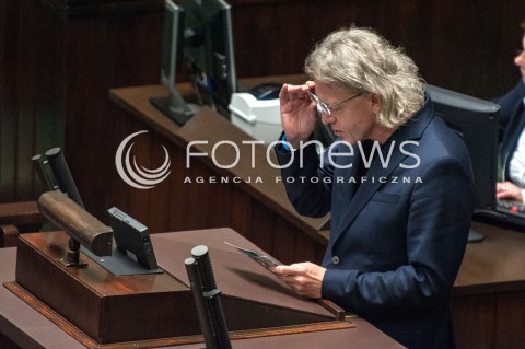  27.06.2018 WARSZAWA SEJM<br />POSIEDZENIE SEJMU<br />N/Z KRZYSZTOF MIESZKOWSKI<br /> 