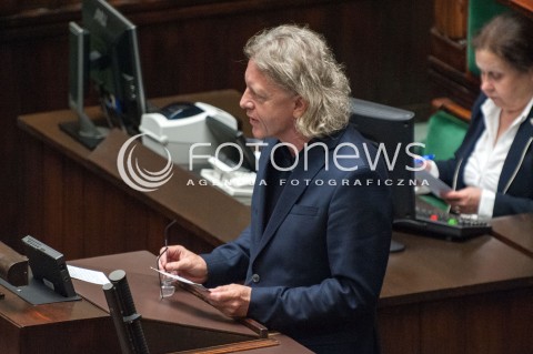  27.06.2018 WARSZAWA SEJM<br />POSIEDZENIE SEJMU<br />N/Z KRZYSZTOF MIESZKOWSKI<br /> 