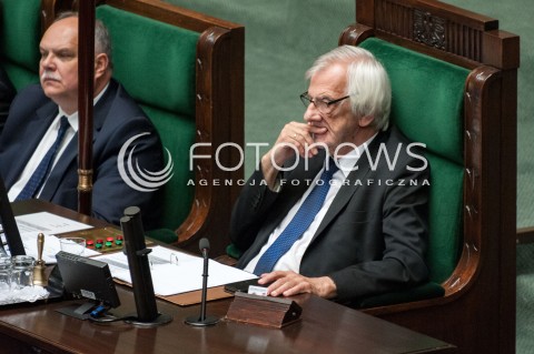  27.06.2018 WARSZAWA SEJM<br />POSIEDZENIE SEJMU<br />N/Z RYSZARD TERLECKI<br /> 