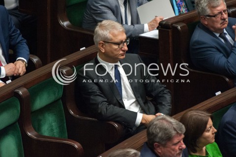  27.06.2018 WARSZAWA SEJM<br />POSIEDZENIE SEJMU<br />N/Z STANISLAW PIETA<br /> 