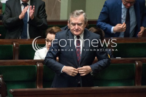  27.06.2018 WARSZAWA SEJM<br />POSIEDZENIE SEJMU<br />N/Z PIOTR GLINSKI<br /> 