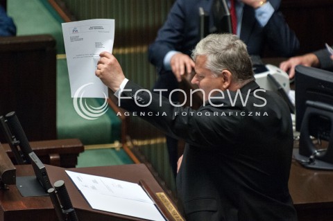  27.06.2018 WARSZAWA SEJM<br />POSIEDZENIE SEJMU<br />N/Z MAREK SUSKI<br /> 