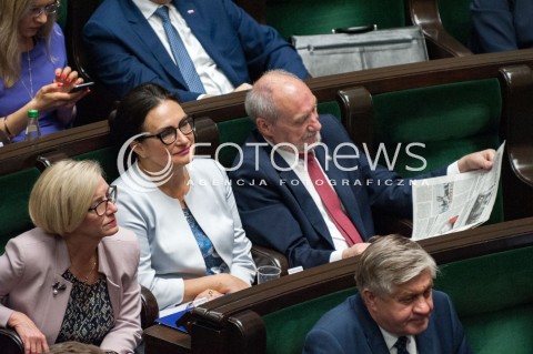  27.06.2018 WARSZAWA SEJM<br />POSIEDZENIE SEJMU<br />N/Z ANTONI MACIEREWICZ<br /> 