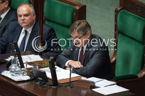  27.06.2018 WARSZAWA SEJM<br />POSIEDZENIE SEJMU<br />N/Z MAREK KUCHCINSKI<br /> 