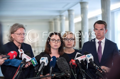  27.06.2018 WARSZAWA SEJM<br />POSIEDZENIE SEJMU<br />N/Z KAMILA GASIUK PIHOWICZ KRZYSZTOF MIESZKOWSKI PAULINA HENNIG KLOSKA ADAM SZLAPKA<br /> 