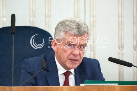  27.06.2018 WARSZAWA SEJM<br />POSIEDZENIE SEJMU<br />N/Z STANISLAW KARCZEWSKI<br /> 