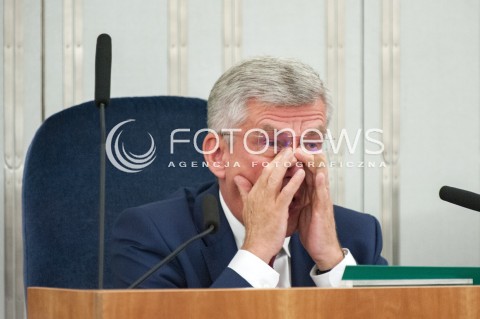  27.06.2018 WARSZAWA SEJM<br />POSIEDZENIE SEJMU<br />N/Z STANISLAW KARCZEWSKI<br /> 