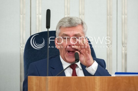  27.06.2018 WARSZAWA SEJM<br />POSIEDZENIE SEJMU<br />N/Z STANISLAW KARCZEWSKI<br /> 