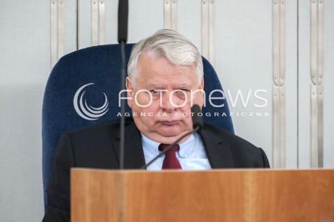  27.06.2018 WARSZAWA SEJM<br />POSIEDZENIE SEJMU<br />N/Z BOGDAN BORUSEWICZ<br /> 