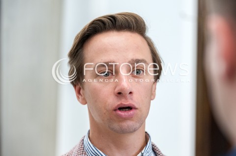  27.06.2018 WARSZAWA SEJM<br />POSIEDZENIE SEJMU<br />N/Z KRZYSZTOF BOSAK<br /> 