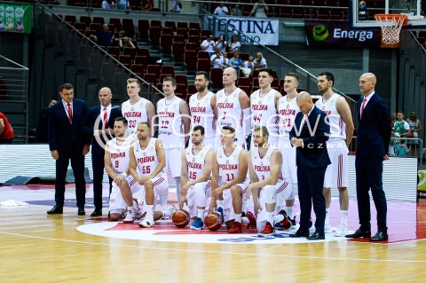  28.06.2018 GDANSK SOPOT<br />
KOSZYKOWKA - KWALIFIKACJE DO MISTRZOSTW SWIATA 2019<br />
BASKETBALL - WORLD CHAMPIONSHIPS 2019 QUALIFICATION ROUND<br />
POLSKA - LITWA<br />
(poland - lithuania)<br />
N/Z KAROL GRUSZECKI ADAM WACZYNSKI ADAM HRYCANIUK MACIEJ LAMPE DOMINIK OLEJNICZAK TOMASZ GIELO KAMIL LACZYNSKI MATEUSZ PONITKA LUKASZ KOSZAREK MICHAL SOKOLOWSKI<br />
 