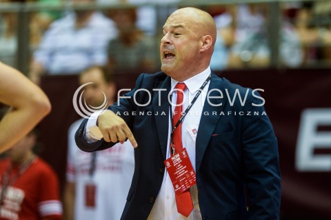  28.06.2018 GDANSK SOPOT<br />
KOSZYKOWKA - KWALIFIKACJE DO MISTRZOSTW SWIATA 2019<br />
BASKETBALL - WORLD CHAMPIONSHIPS 2019 QUALIFICATION ROUND<br />
POLSKA - LITWA<br />
(poland - lithuania)<br />
N/Z TRENER MIKE TAYLOR PORTRET<br />
 