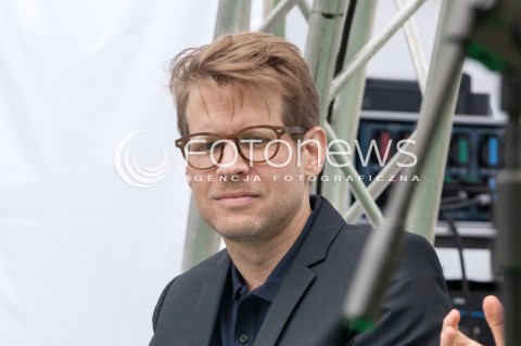  30.06.2018 WARSZAWA<br />IMIENINY JANA KOCHANOWSKIEGO W WARSZAWSKIM OGRODZIE KRASINSKICH <br />N/Z LUKASZ GARLICKI<br /> 