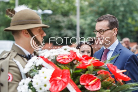  30.06.2018 RZESZOW<br />ZLOZENIE KWIATOW PRZEZ PREMIERA MATEUSZA MORAWIECKIEGO POD POMNIKIEM OFIAR KATASTROFY SMOLENSKIEJ<br />N/Z PREMIER MATEUSZ MORAWIECKI <br /> 