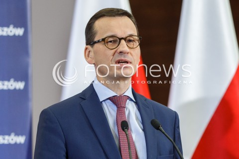  30.06.2018 RZESZOW<br />SPOTKANIE PREMIERA MATEUSZA MORAWIECKIEGO Z MIESZKANCAMI RZESZOWA <br />N/Z PREMIER MATEUSZ MORAWIECKI<br /> 