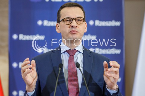  30.06.2018 RZESZOW<br />SPOTKANIE PREMIERA MATEUSZA MORAWIECKIEGO Z MIESZKANCAMI RZESZOWA <br />N/Z PREMIER MATEUSZ MORAWIECKI<br /> 