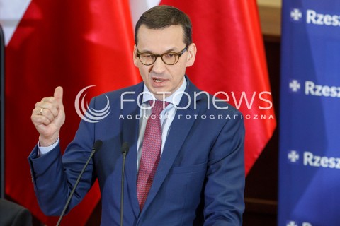  30.06.2018 RZESZOW<br />SPOTKANIE PREMIERA MATEUSZA MORAWIECKIEGO Z MIESZKANCAMI RZESZOWA <br />N/Z PREMIER MATEUSZ MORAWIECKI<br /> 