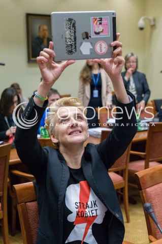  02.07.2018 WARSZAWA SEJM <br />POSIEDZENIE KOMISJI POLITYKI SPOLECZNEJ<br />PRACE NAD ZAOSTRZENIEM PRAWA ABORCYJNEGO <br />N/Z JOANNA SCHEURING WIELGUS<br /> 