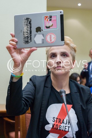  02.07.2018 WARSZAWA SEJM <br />POSIEDZENIE KOMISJI POLITYKI SPOLECZNEJ<br />PRACE NAD ZAOSTRZENIEM PRAWA ABORCYJNEGO <br />N/Z JOANNA SCHEURING WIELGUS<br /> 