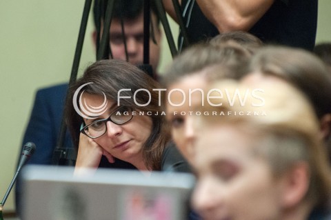  02.07.2018 WARSZAWA SEJM <br />POSIEDZENIE KOMISJI POLITYKI SPOLECZNEJ<br />PRACE NAD ZAOSTRZENIEM PRAWA ABORCYJNEGO <br />N/Z KAMILA GASIUK PIHOWICZ<br /> 