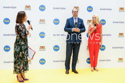  02.07.2018 GDANSK<br />SPOTKANIE PRASOWE Z AKTORAMI SERIALU DIAGNOZA TVN<br />N/Z PAWEL ADAMOWICZ DOROTA KOSMICKA<br /> 