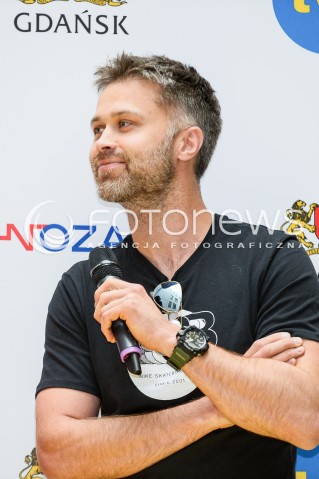  02.07.2018 GDANSK<br />SPOTKANIE PRASOWE Z AKTORAMI SERIALU DIAGNOZA TVN<br />N/Z MACIEJ ZAKOSCIELNY PORTRET<br /> 