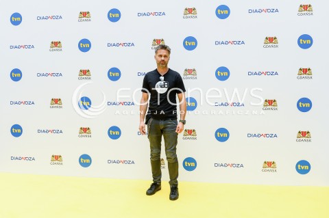  02.07.2018 GDANSK<br />SPOTKANIE PRASOWE Z AKTORAMI SERIALU DIAGNOZA TVN<br />N/Z MACIEJ ZAKOSCIELNY SYLWETKA<br /> 