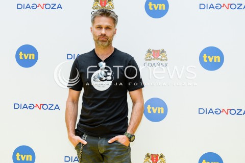  02.07.2018 GDANSK<br />SPOTKANIE PRASOWE Z AKTORAMI SERIALU DIAGNOZA TVN<br />N/Z MACIEJ ZAKOSCIELNY PORTRET<br /> 