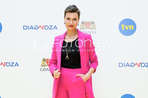  02.07.2018 GDANSK<br />SPOTKANIE PRASOWE Z AKTORAMI SERIALU DIAGNOZA TVN<br />N/Z DANUTA STENKA SYLWETKA PORTRET<br /> 