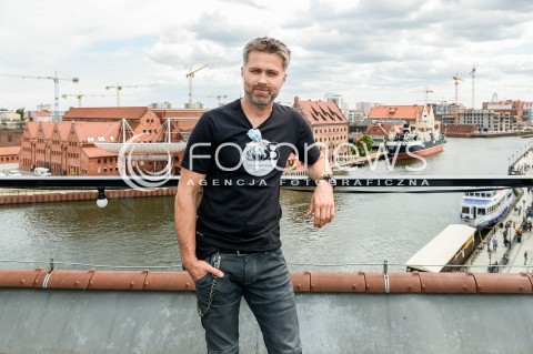  02.07.2018 GDANSK<br />SPOTKANIE PRASOWE Z AKTORAMI SERIALU DIAGNOZA TVN<br />N/Z MACIEJ ZAKOSCIELNY PORTRET<br /> 